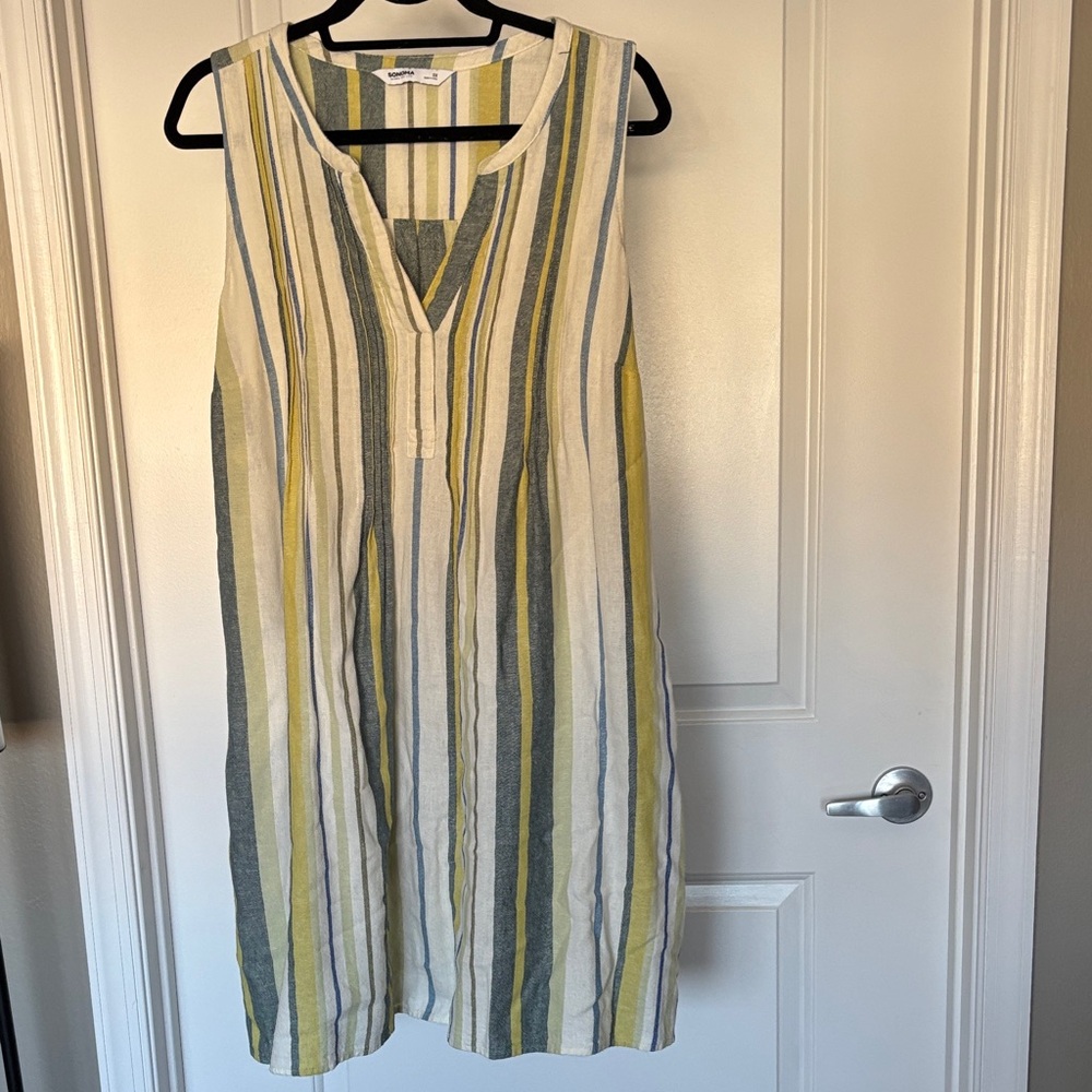 Sonoma Multicolor Striped Top